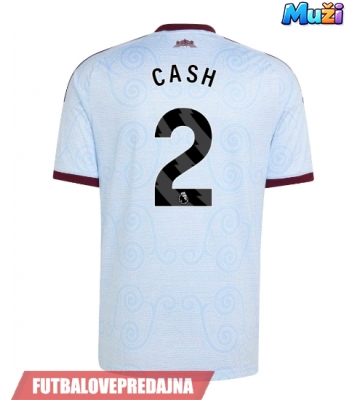 Lacne Muži Futbalové dres Aston Villa Matty Cash #2 2026-27 Krátky Rukáv - Tretina